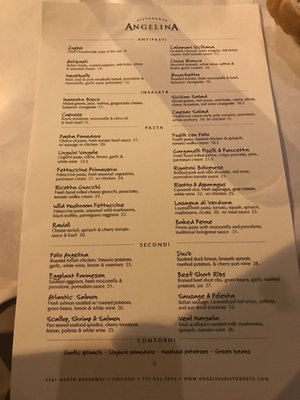 Menu photo 4 Angelina Ristorante Chicago, IL