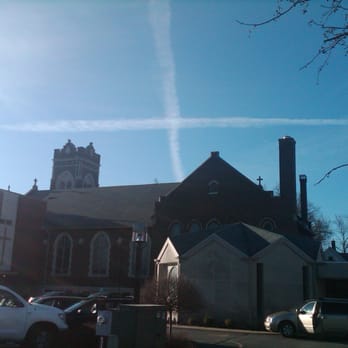 Trinity Lutheran Church - Two jet trails over Trinity. .. - Churches Near Me - Moline, Illinois Trinity Lutheran Church - Two jet trails over Trinity. .. - Churches Near Me - Moline, Illinois