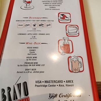 Bravo Restaurant - Italian Near Me - Aiea, Hawaii Bravo Restaurant - Italian Near Me - Aiea, Hawaii