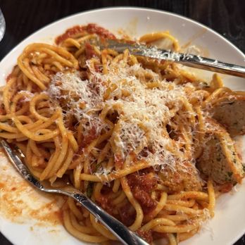 Tre Vele - Spaghetti with meatballs - Italian Near Me - Sandy Springs, Georgia Tre Vele - Spaghetti with meatballs - Italian Near Me - Sandy Springs, Georgia