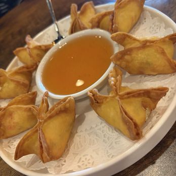 Nalak Thai - 8 Piece Crab Rangoons - Thai Near Me - Fairfax, Virginia Nalak Thai - 8 Piece Crab Rangoons - Thai Near Me - Fairfax, Virginia
