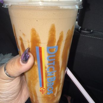 Dutch Bros Coffee - Cookie Butter Freeze - Juice Bars & Smoothies Near Me - Bakersfield, California