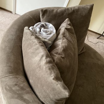 Kindness Cleaning - Rolled my throws and put them in cute decorative places - Home Cleaning Near Me