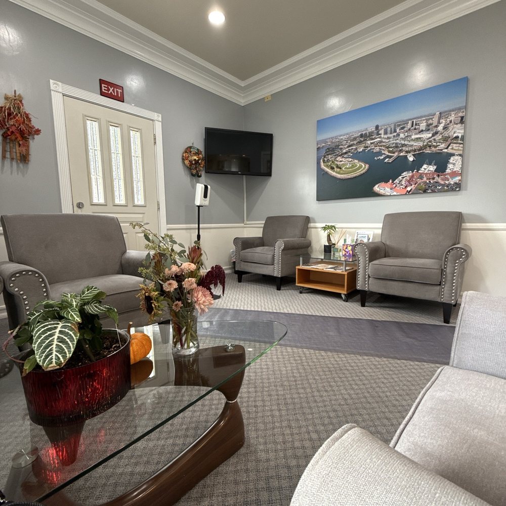This dentist's office is a true oasis! This dentist's office is a true oasis!