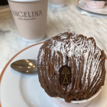 Angelina Paris - Mont Blanc ($12+) - Patisserie/Cake Shop Near Me - New York, New York Angelina Paris - Mont Blanc ($12+) - Patisserie/Cake Shop Near Me - New York, New York