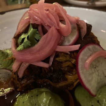 Chaak Kitchen - The main event! Slow cooked pork with blue corn tortillas. - Cocktail Bars Near Me - Tustin, California