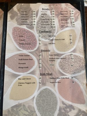 Menu photo 2 Tandoori Bites Wilmington, NC Menu photo 2 Tandoori Bites Wilmington, NC