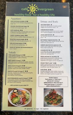 Menu photo 1 Cafe Evergreen Nokomis, FL