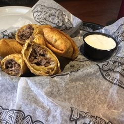 Kick Back Jacks - Philly Cheesesteak Egg Rolls