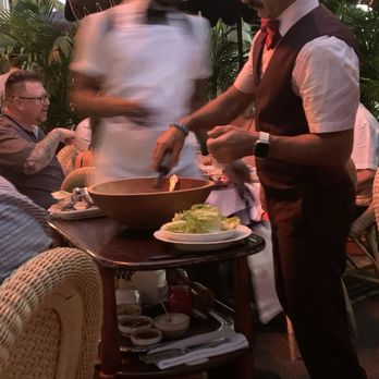 Carbone Miami - Table side Caesar salad prep - New American Near Me - Miami, Florida Carbone Miami - Table side Caesar salad prep - New American Near Me - Miami, Florida