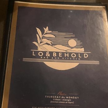 Lo & Behold Bar And Kitchen - Menu - Cocktail Bars Near Me - Healdsburg, California Lo & Behold Bar And Kitchen - Menu - Cocktail Bars Near Me - Healdsburg, California