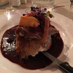 Éabha Joans - Duck with mashed potatoes and a berry based sauce that was the perfect companion to the dish ... wonderful ...