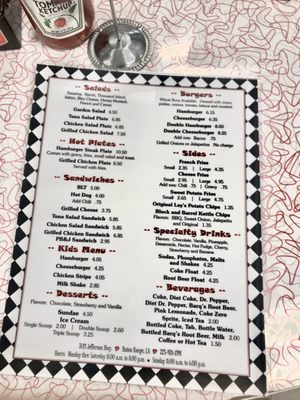 Menu photo 3 Dearman's Diner Baton Rouge, LA Menu photo 3 Dearman's Diner Baton Rouge, LA