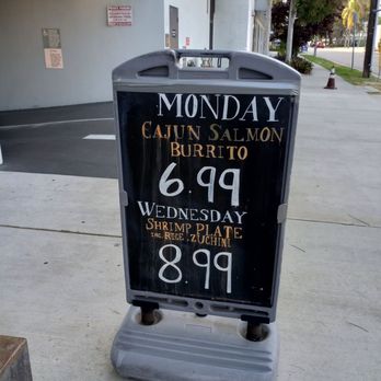 Seasalt Fish Grill - Daily Special sign - Seafood Near Me - Culver City, California