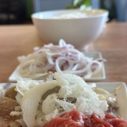 Pho J - Hot stone pho comes with all the cuts