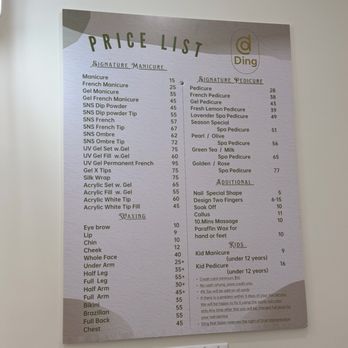 Ding Nail Salon - Prices - March 2026 - Nail Salons Near Me - New York, New York Ding Nail Salon - Prices - March 2026 - Nail Salons Near Me - New York, New York