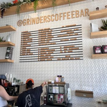 Grinder’s Coffee Bar - Counter service - Coffee & Tea Near Me - Houston, Texas