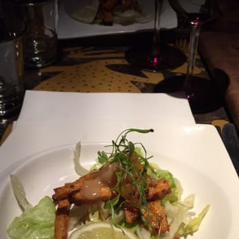 Shaka Zulu - Harissa crocodile starter! It tastes exactly like you might expect croc to taste... If you can put your finger on it! - African Near Me - London, XGL