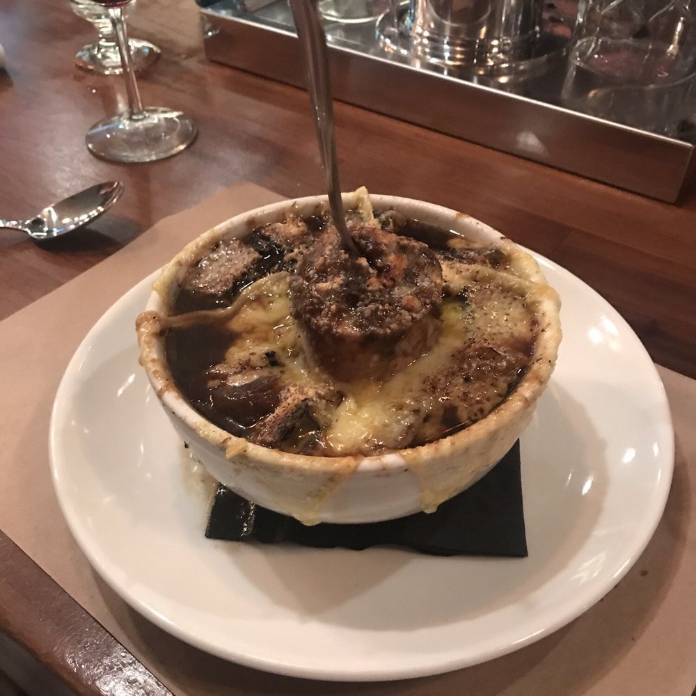 The Whitlock - French onion soup but with BONE MARROW in the middle! - Bars Near Me - Katonah, New York The Whitlock - French onion soup but with BONE MARROW in the middle! - Bars Near Me - Katonah, New York