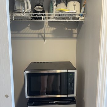 Surfside Resort - Kitchenette in closet - Resorts Near Me - Miramar Beach, Florida