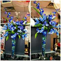 Party Village - We carry rental center pieces which include set up and pick up delivery. Many styles to choose from.