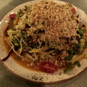 Dyberry Forks - Noodle Salad w/ Tofu. Definitely had some leftovers! Tofu was in tiny pieces which I liked - not huge mushy chunks. - New American Near Me - Honesdale, Pennsylvania