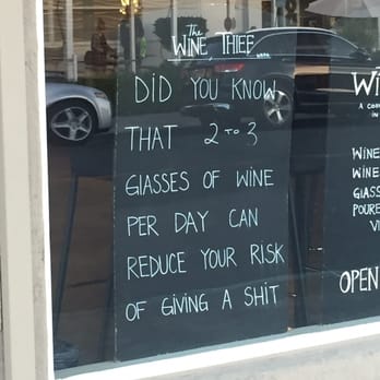 The Wine Thief - Chalkboard Sign at Window - Wine Tasting Room Near Me - Napa, California The Wine Thief - Chalkboard Sign at Window - Wine Tasting Room Near Me - Napa, California