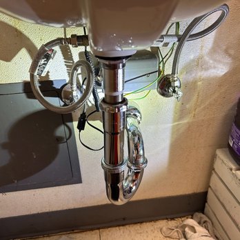 Zoom Drain Los Angeles - Cleared and updated p-trap for the bathroom sink in a mall store. - Plumbing Near Me - Torrance, California Zoom Drain Los Angeles - Cleared and updated p-trap for the bathroom sink in a mall store. - Plumbing Near Me - Torrance, California