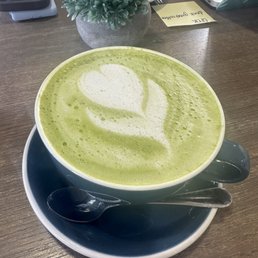 Matcha Latte with Oat Milk