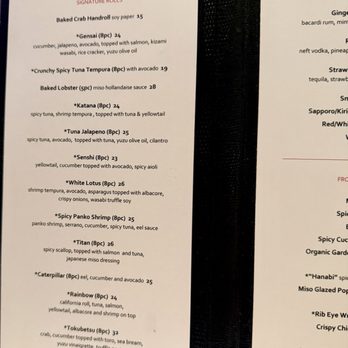 Sushi Roku - Menu - Japanese Near Me - Las Vegas, Nevada