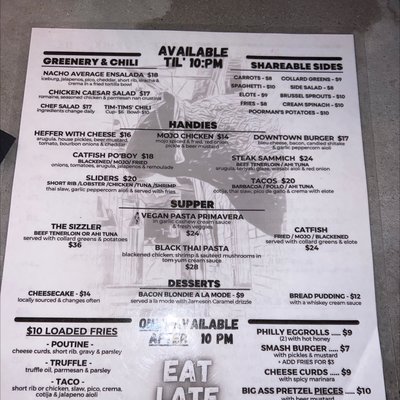 Menu photo 2 Local On Main Street Memphis, TN