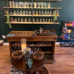 House of Mambo - Front of the "House", all herbs grown in her own garden, all products are made by hand!