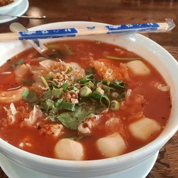 Archi's Thai Kitchen - Yen Ta Fo Noodles - Thai Near Me - Las Vegas, Nevada