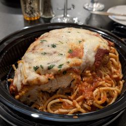 DiVito's - The remains of my chicken parm.