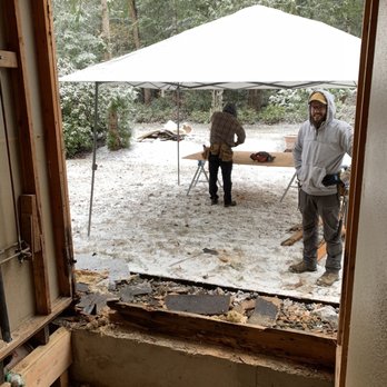 Revko Construction - First snow and first day of work. - Damage Restoration Near Me - Kent, Washington Revko Construction - First snow and first day of work. - Damage Restoration Near Me - Kent, Washington