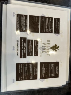 Menu photo 1 Velvet Vine Wine Las Vegas, NV
