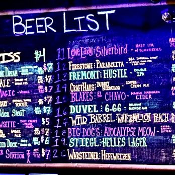 Red Dwarf - Beer Menu - Beer Bar Near Me - Las Vegas, Nevada