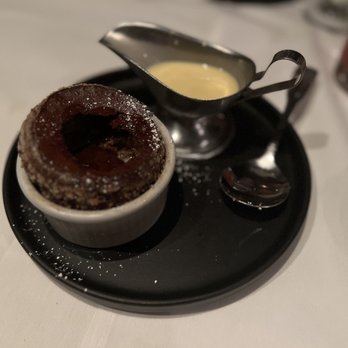 The Cellar Restaurant - Petite Chocolate Souffle - French Near Me - Fullerton, California The Cellar Restaurant - Petite Chocolate Souffle - French Near Me - Fullerton, California
