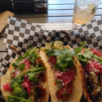 AK's Mercado - Brisket tacos and a pork tinga taco.... - Breakfast & Brunch Near Me - Walla Walla, Washington AK's Mercado - Brisket tacos and a pork tinga taco.... - Breakfast & Brunch Near Me - Walla Walla, Washington