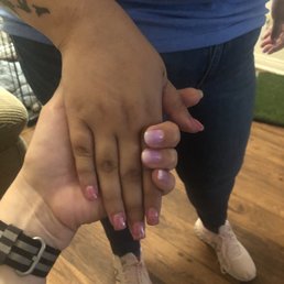 Yes, I grabbed her hand! Yes, I grabbed her hand!