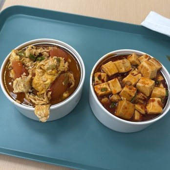Urban Feast - Sweet Tomato & Scrambled Eggs and Mapo Tofu - Chinese Near Me - Cerritos, California Urban Feast - Sweet Tomato & Scrambled Eggs and Mapo Tofu - Chinese Near Me - Cerritos, California