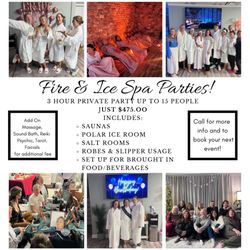 Fire & Ice Wellness Lounge - Book your next Party at Fire & Ice!