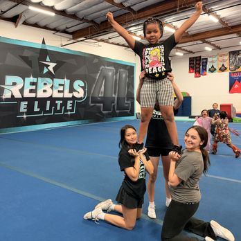 Rebels Elite SF - They let everyone feel included in stunts - Trainers Near Me - South San Francisco, California Rebels Elite SF - They let everyone feel included in stunts - Trainers Near Me - South San Francisco, California