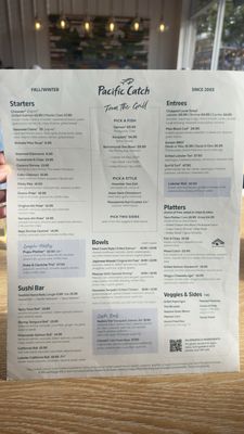 Menu photo 1 Pacific Catch San Francisco, CA Menu photo 1 Pacific Catch San Francisco, CA
