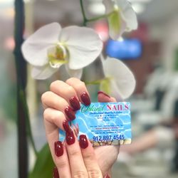 Island Nails - Iconic Christmas Red Nails