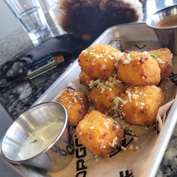 Topgolf - Mac n' Cheese bites! - Golf Near Me - Las Vegas, Nevada Topgolf - Mac n' Cheese bites! - Golf Near Me - Las Vegas, Nevada