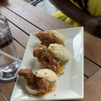 The Common Table - Chicken sandwich sliders...so good! - Breakfast & Brunch Near Me - Frisco, Texas