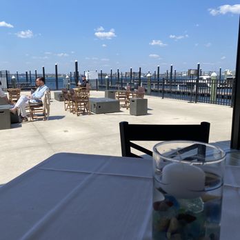 The Reef - Inside looking out. - Seafood Near Me - Newport, Rhode Island The Reef - Inside looking out. - Seafood Near Me - Newport, Rhode Island