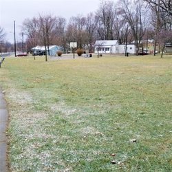 Maple Berry Park - Mostly open space and a half court basketball goal
