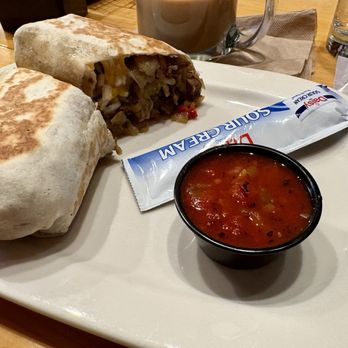 Old Town Cafe - Breakfast burrito with steak (not deep fried) - American Near Me - West Yellowstone, Montana Old Town Cafe - Breakfast burrito with steak (not deep fried) - American Near Me - West Yellowstone, Montana